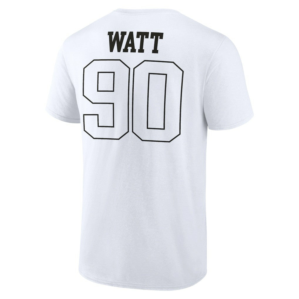 T.J. Watt Pittsburgh Steelers Tonal Name & Number T-Shirt White