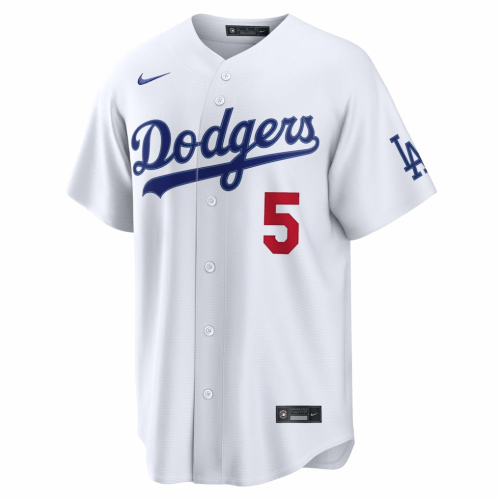 Freddie Freeman Los Angeles Dodgers Nike  Home Stadium Jersey - White Jerseys