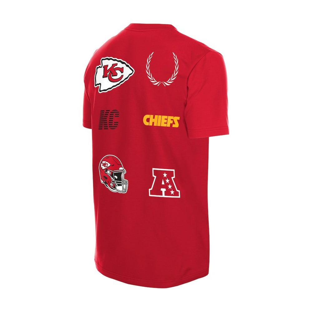 Kansas City Chiefs New Era Match T-Shirt Red