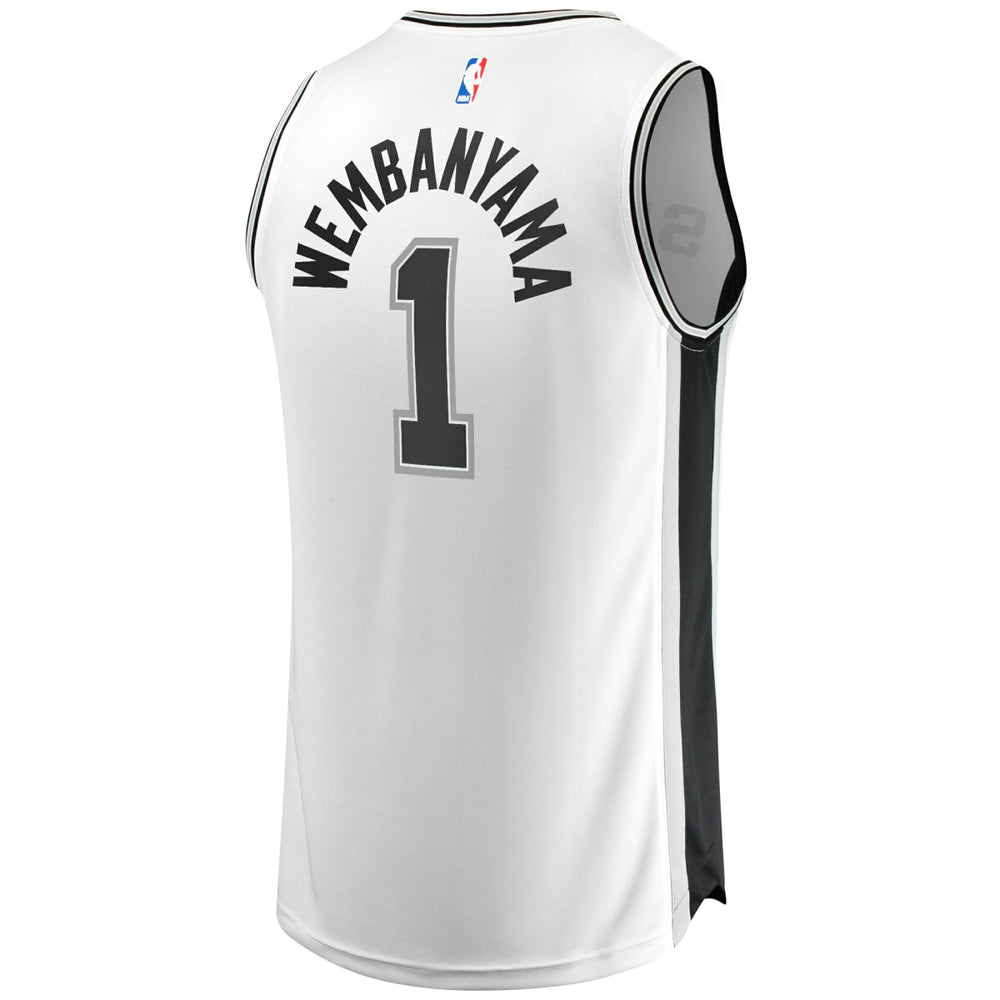 Victor Wembanyama San Antonio Spurs Fast Break Replica Player Jersey Association Edition White
