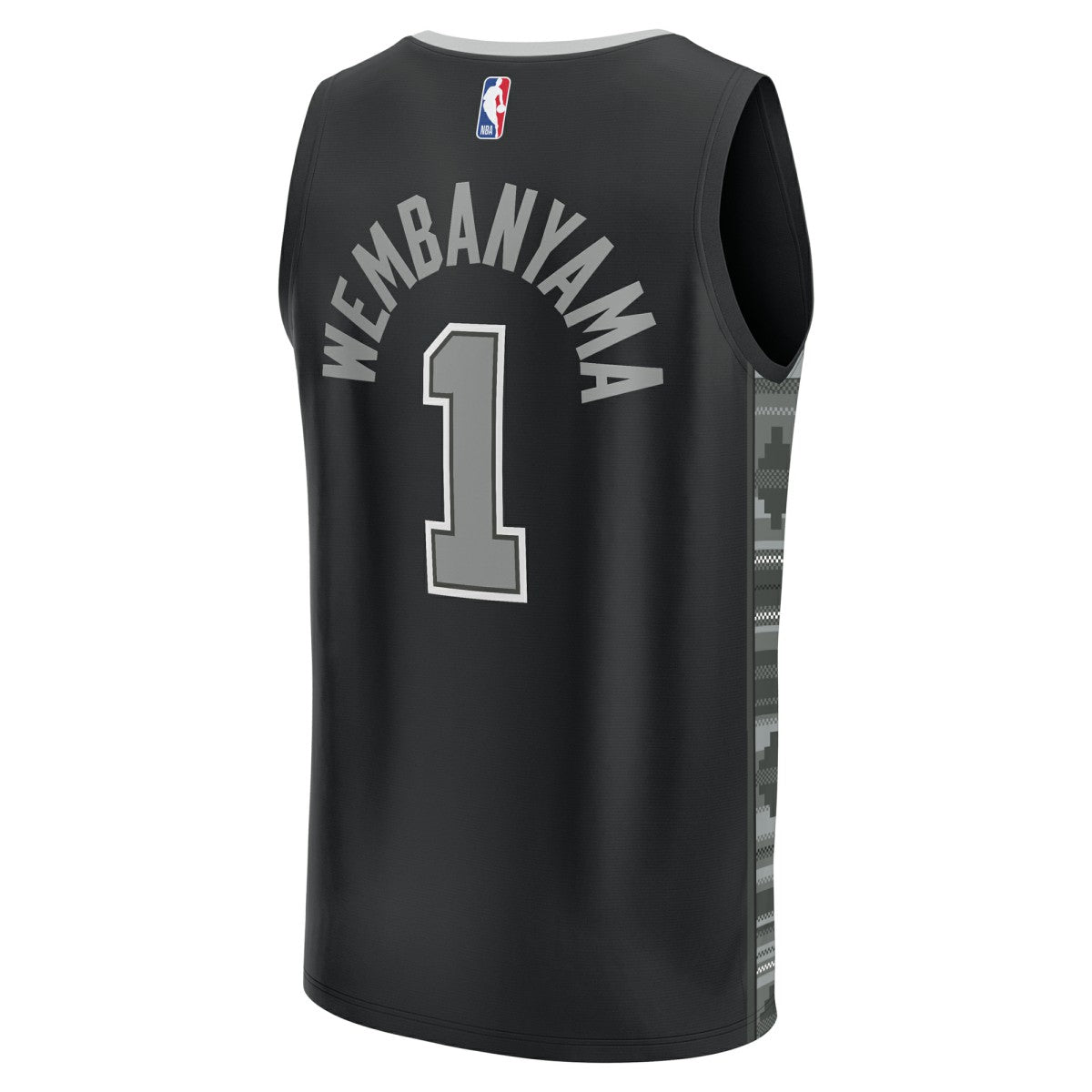 Victor Wembanyama San Antonio Spurs Fast Break Replica Player Jersey Statement Edition Black