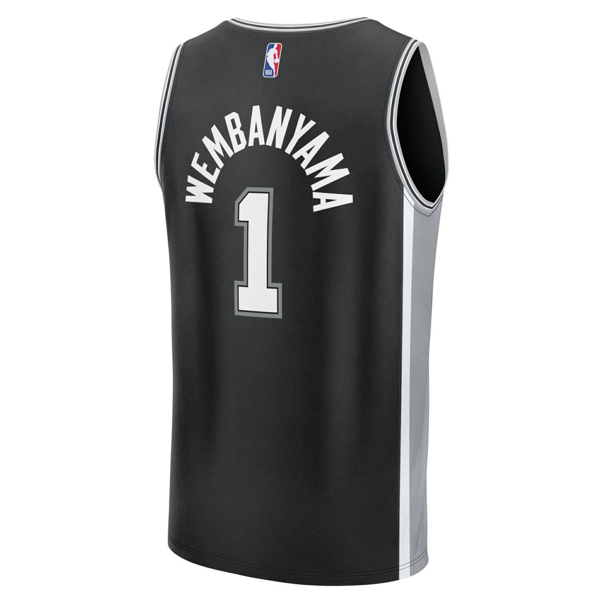 Victor Wembanyama San Antonio Spurs Youth Fast Break Replica Player Jersey Icon Edition Black