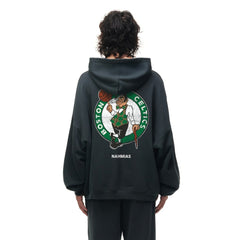 Boston Celtics Unisex Miracle Academy x NBA Collection Vintage Sunfade Hoodie Heather Black