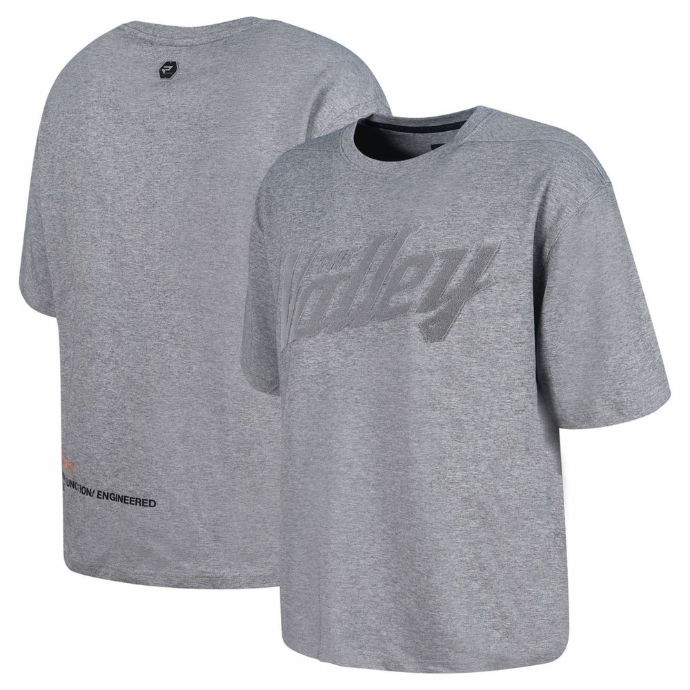 Phoenix Suns Protege Eco-Poly Interlock Fashion Tonal T-Shirt Heather Gray