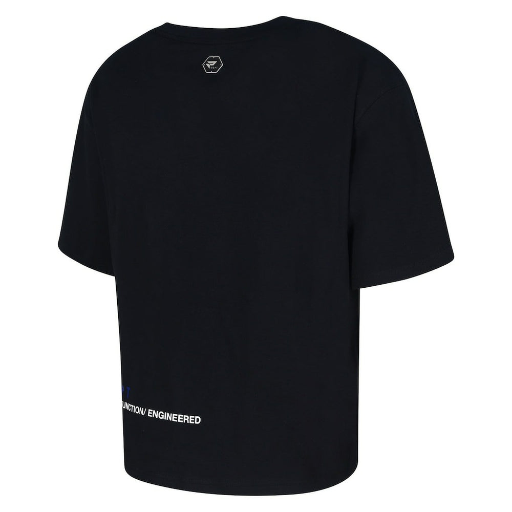 Golden State Warriors Protege Eco-Poly Interlock Fashion Tonal T-Shirt Black