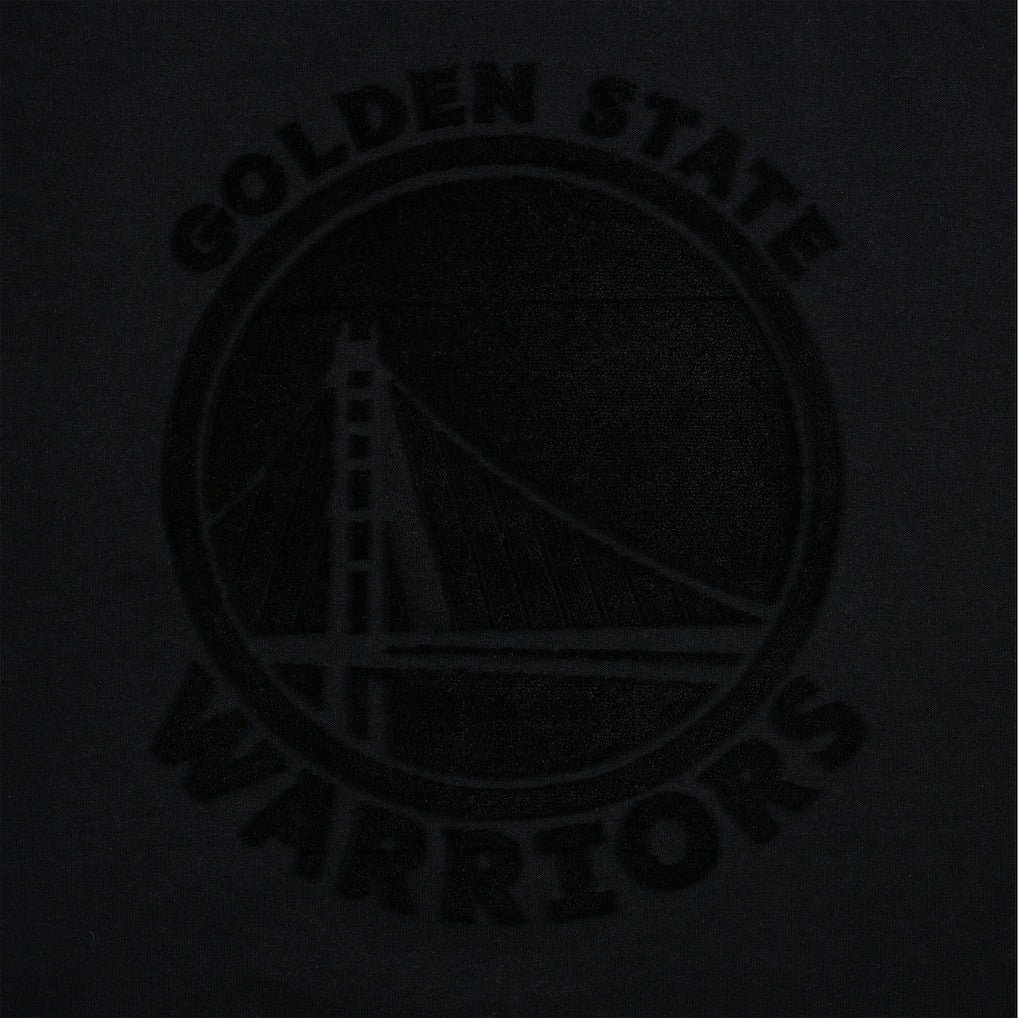 Golden State Warriors Protege Eco-Poly Interlock Fashion Tonal T-Shirt Black