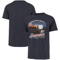 Oklahoma City Thunder '47 2025 NBA Finals Champions Hometown Local Franklin T-Shirt Navy