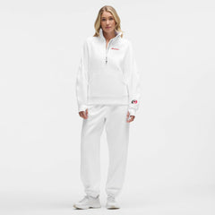 NHL Carolina Hurricanes lululemon Women's Long Scuba Oversized Half-Zip Funnel Neck - White