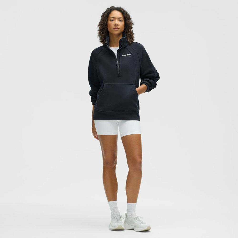 NHL Toronto Maple Leafs lululemon Women's Long Scuba Oversized Half-Zip Funnel Neck - True Navy