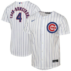 Pete Crow-Armstrong Chicago Cubs Nike Youth Home Replica Player Jersey - White Jerseys