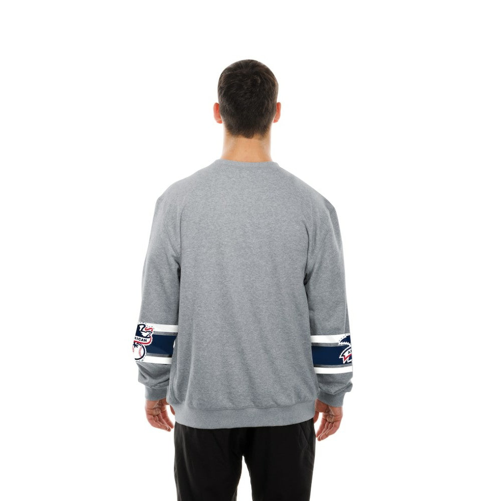 New York Yankees New Era Sport Classics Sweatshirt - Gray Sweatshirts