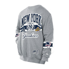 New York Yankees New Era Sport Classics Sweatshirt - Gray Sweatshirts