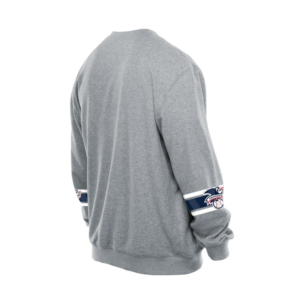New York Yankees New Era Sport Classics Sweatshirt - Gray Sweatshirts