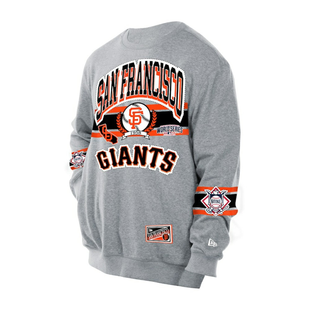 San Francisco Giants New Era Sport Classics Sweatshirt - Gray Sweatshirts