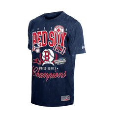 Boston Red Sox New Era Mineral Wash T-Shirt - Navy T-shirts