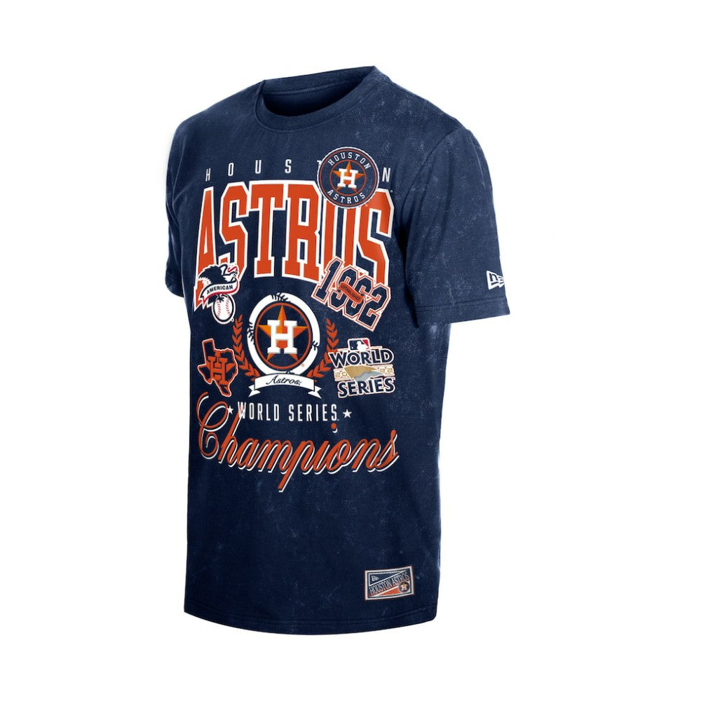 Houston Astros New Era Mineral Wash T-Shirt - Navy T-shirts