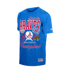 Atlanta Braves New Era Mineral Wash T-Shirt - Royal T-shirts