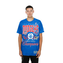 Los Angeles Dodgers New Era Mineral Wash T-Shirt - Royal T-shirts