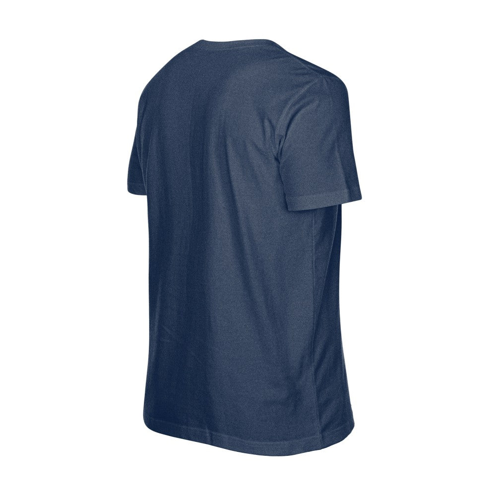 Cleveland Guardians New Era  Oversized Throwback Distressed T-Shirt - Navy T-shirts