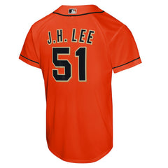 Jung Hoo Lee San Francisco Giants Nike Youth Alternate Replica Jersey - Orange Jerseys
