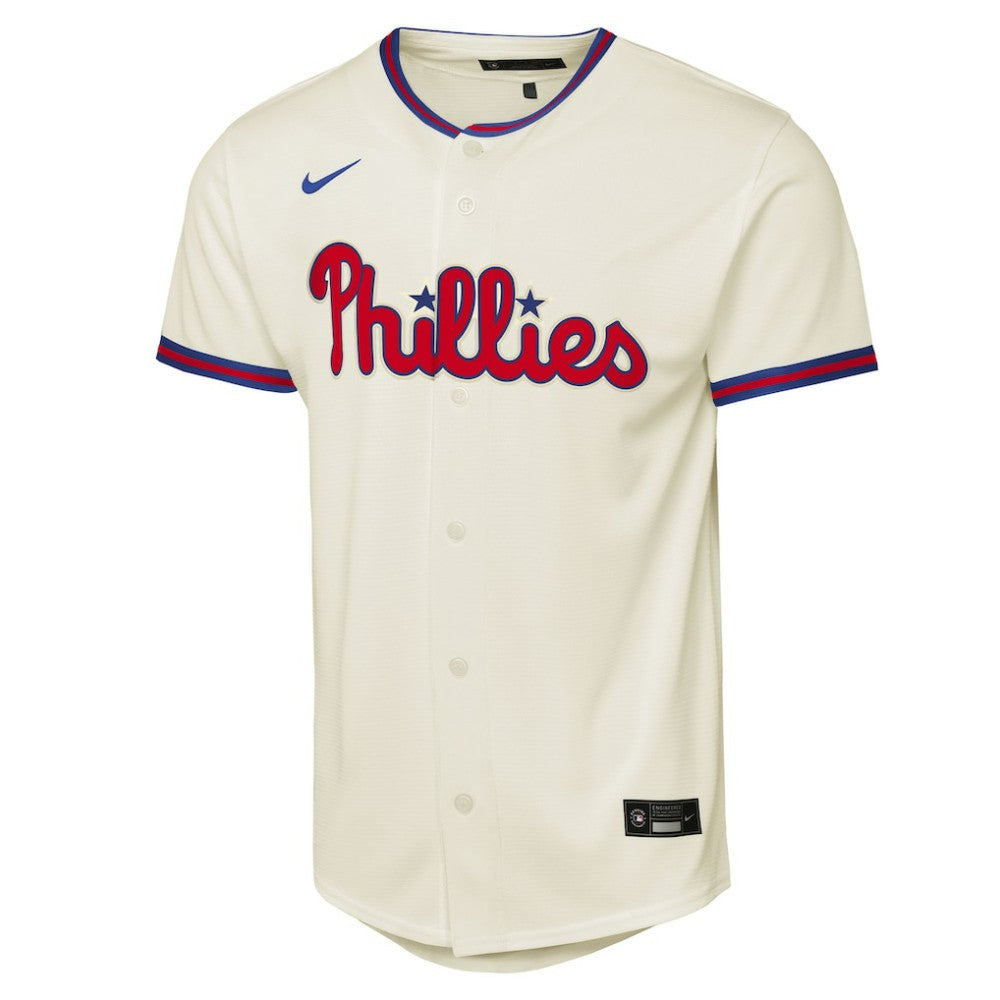 Bryce Harper Philadelphia Phillies Nike Youth Alternate 2 Replica Jersey - Cream Jerseys