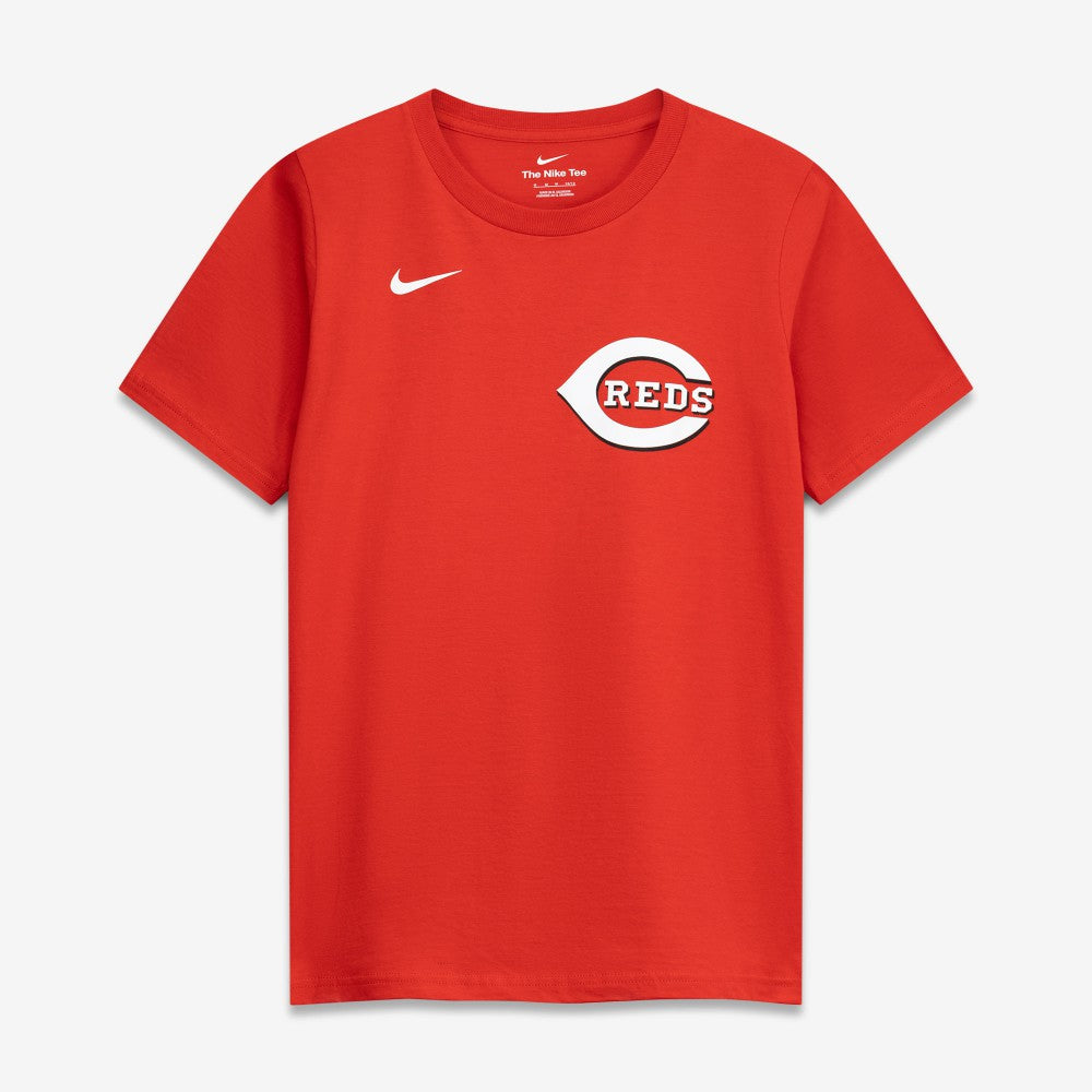 Elly De La Cruz Cincinnati Reds Nike Youth Name & Number T-Shirt - Red T-shirts