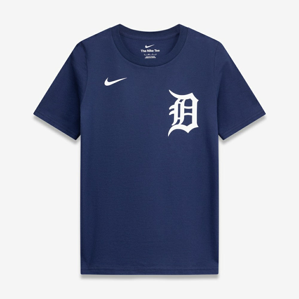Tarik Skubal Detroit Tigers Nike Youth Name & Number T-Shirt - Navy T-shirts