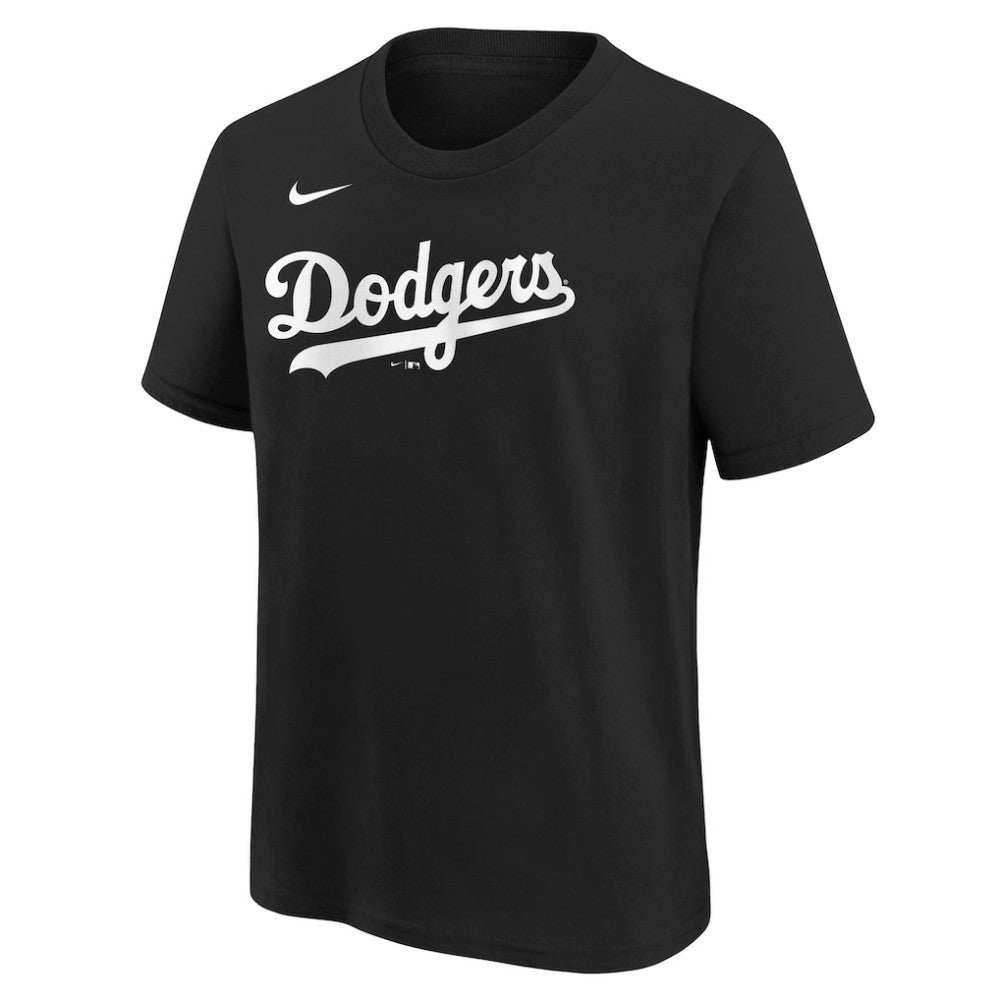 Shohei Ohtani Los Angeles Dodgers Nike Youth Name & Number T-Shirt - Black T-shirts