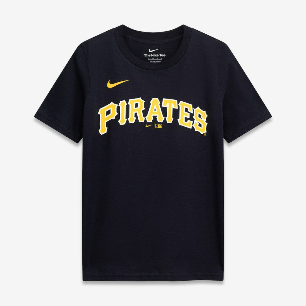 Paul Skenes Pittsburgh Pirates Nike Youth Name & Number T-Shirt - Black T-shirts