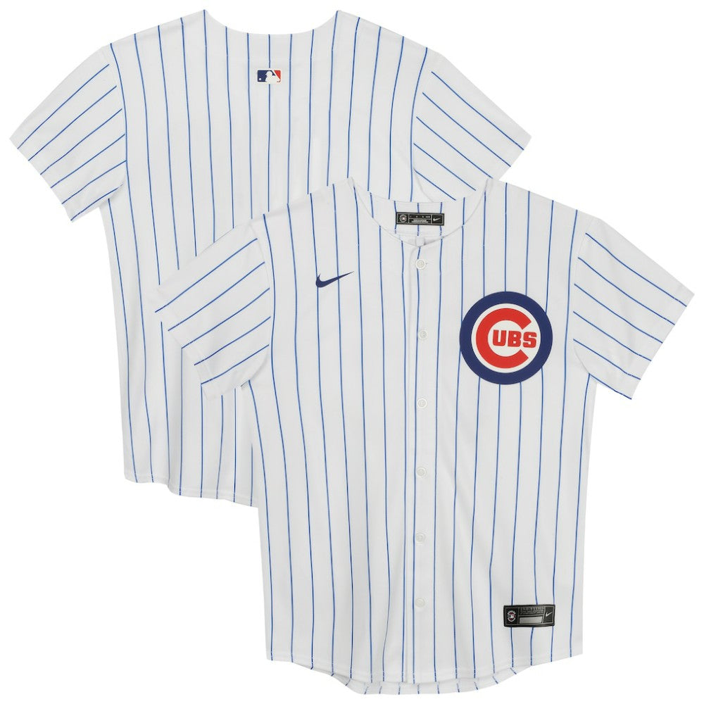 Chicago Cubs Nike Preschool Home Game Jersey - White Jerseys