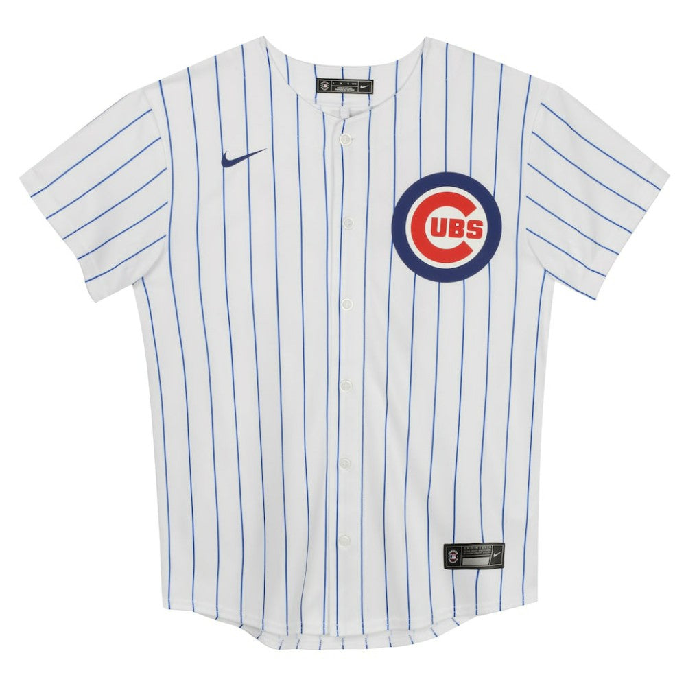 Chicago Cubs Nike Preschool Home Game Jersey - White Jerseys