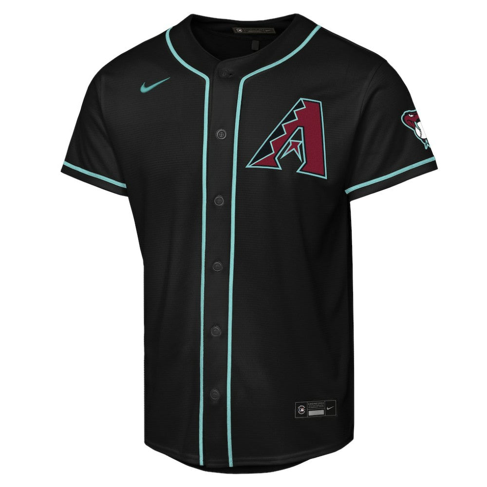 Arizona Diamondbacks Nike Youth Alternate Stadium Jersey - Black Jerseys