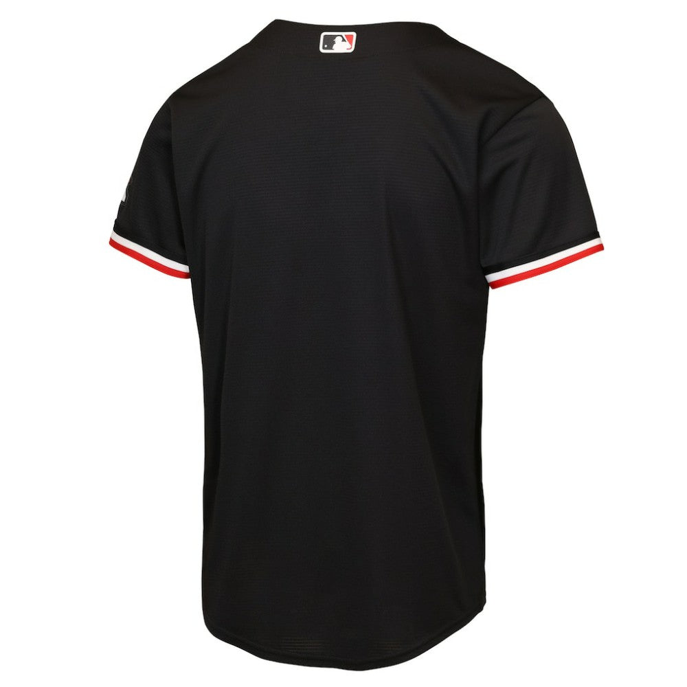 Minnesota Twins Nike Youth Alternate 2 Stadium Jersey - Black Jerseys