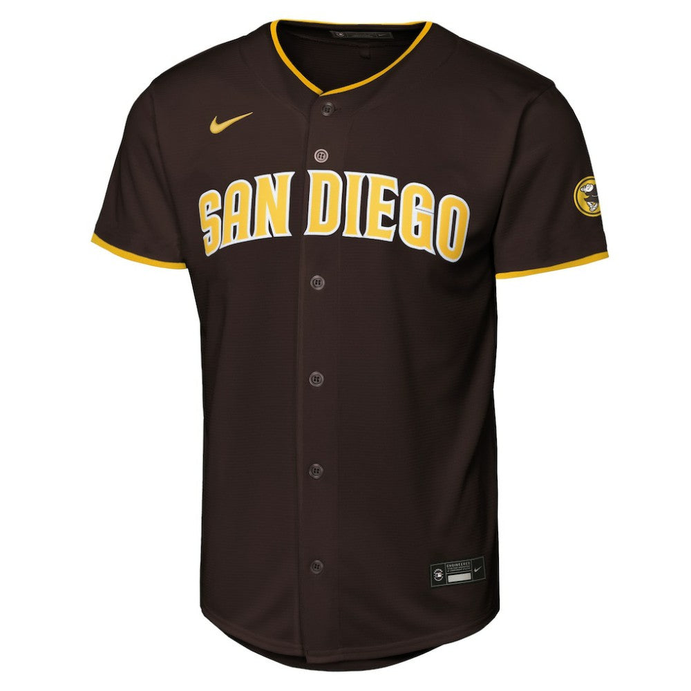 San Diego Padres Nike Youth Home Stadium Jersey - Brown Jerseys