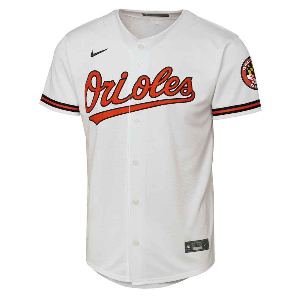 Baltimore Orioles Nike Youth Home Stadium Jersey - White Jerseys