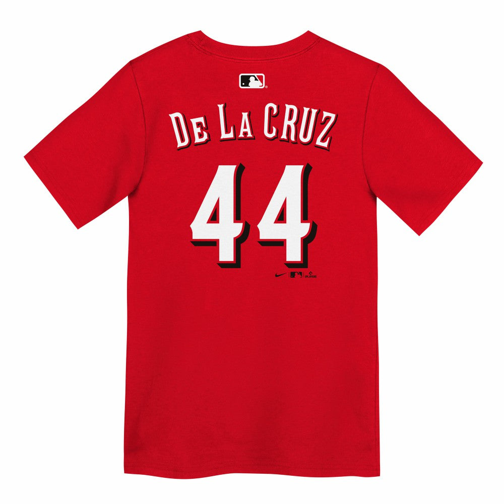 Elly De La Cruz Cincinnati Reds Preschool Name & Number T-Shirt - Red T-shirts