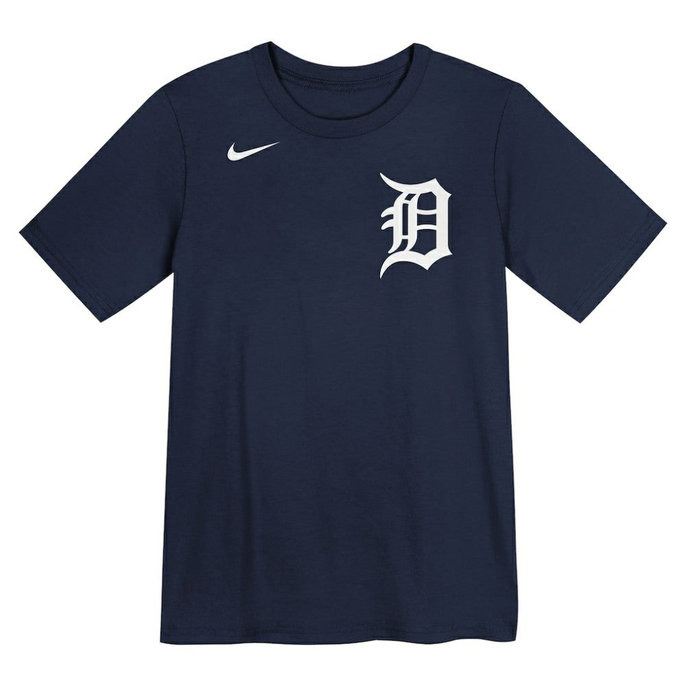 Tarik Skubal Detroit Tigers Preschool Name & Number T-Shirt - Navy T-shirts