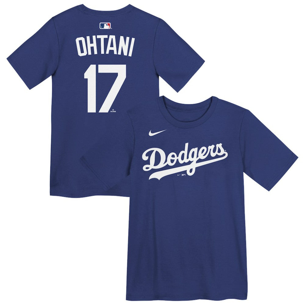 Shohei Ohtani Los Angeles Dodgers Nike Preschool Name & Number T-Shirt - Royal T-shirts