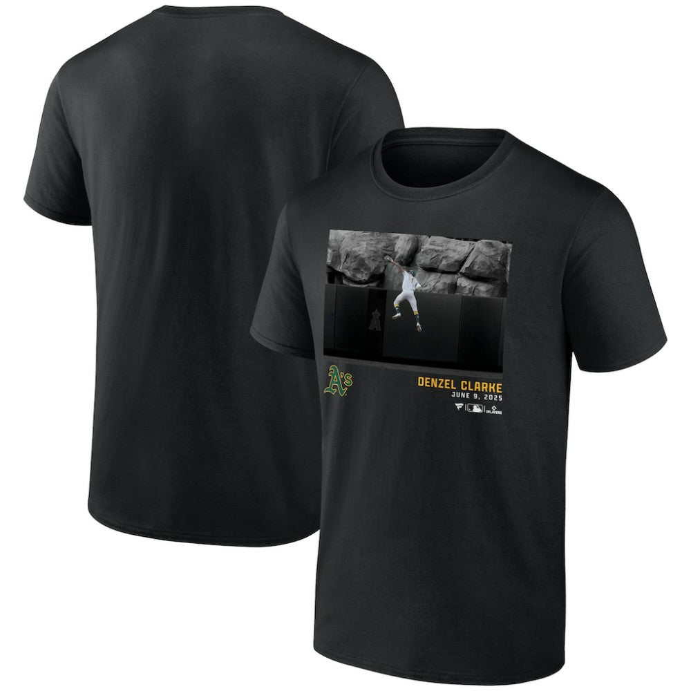 Denzel Clarke Athletics Graphic Player T-Shirt - Black T-shirts