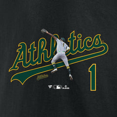 Denzel Clarke Athletics Graphic Player T-Shirt - Black T-shirts