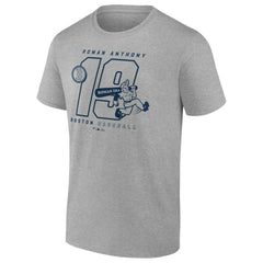 Roman Anthony Boston Red Sox Graphic Player T-Shirt - Heather Gray T-shirts