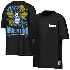 Outerstuff FIFA World Cup 2026 Rally Oversized 2-Hit T-Shirt Black shop