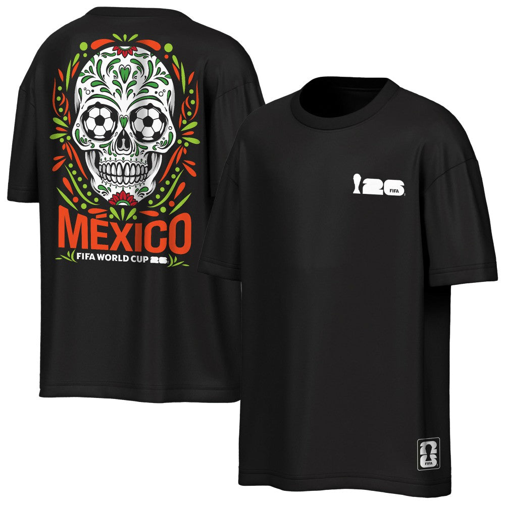 Outerstuff FIFA World Cup 2026 Rally Oversized 2-Hit T-Shirt Black sale