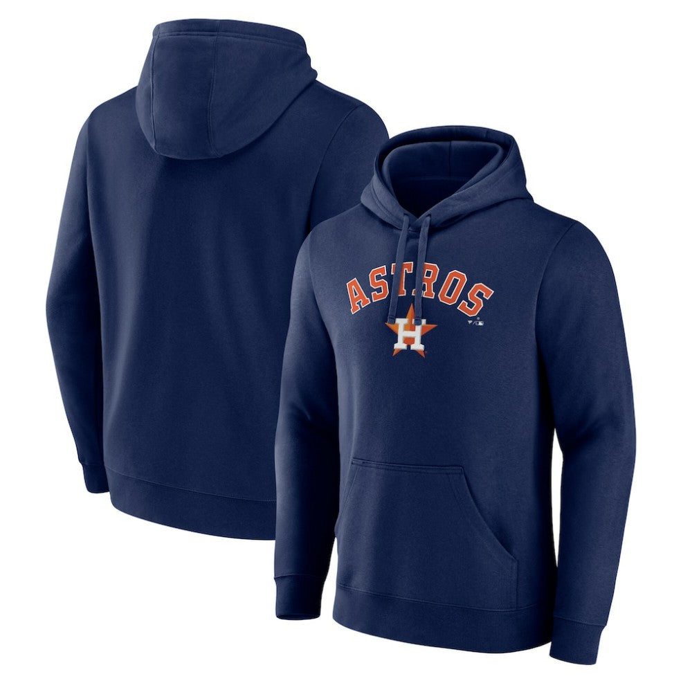 Houston Astros Team Lockup Hoodie - Navy Hoodies