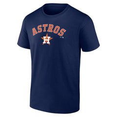 Houston Astros Team Lockup T-Shirt - Navy T-shirts