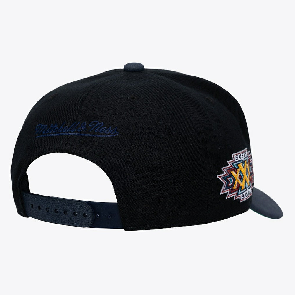 Dallas Cowboys Super Bowl XXX Champions Lux Pro Snapback Black
