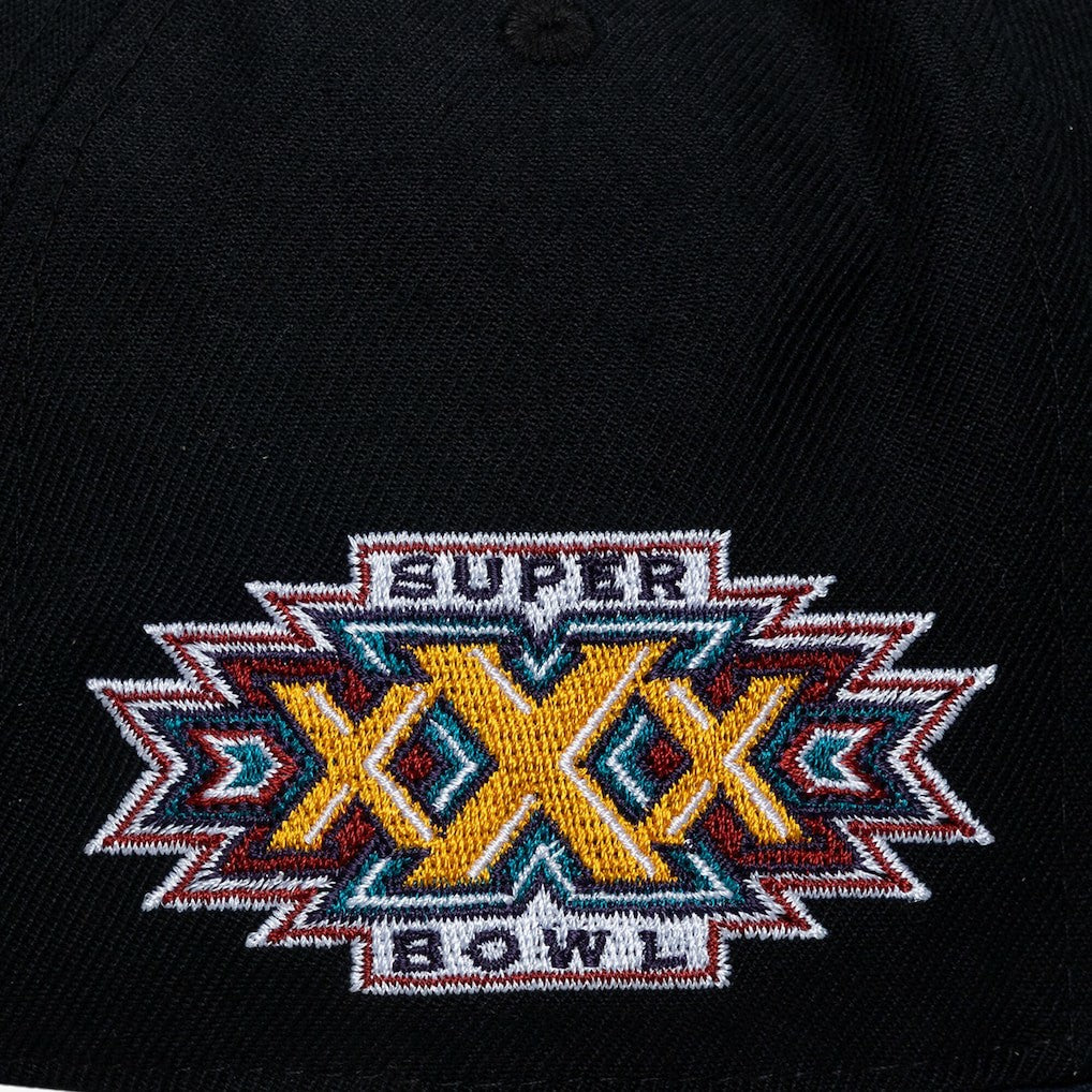 Dallas Cowboys Super Bowl XXX Champions Lux Pro Snapback Black