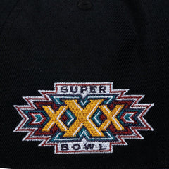 Dallas Cowboys Super Bowl XXX Champions Lux Pro Snapback Black