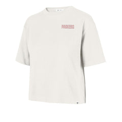 Green Bay Packers '47 Women's Love Letter Reed City T-Shirt Cream