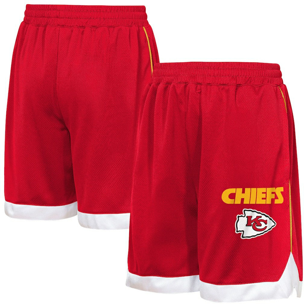 Kansas City Chiefs Outerstuff Youth All Star Mesh Shorts Red